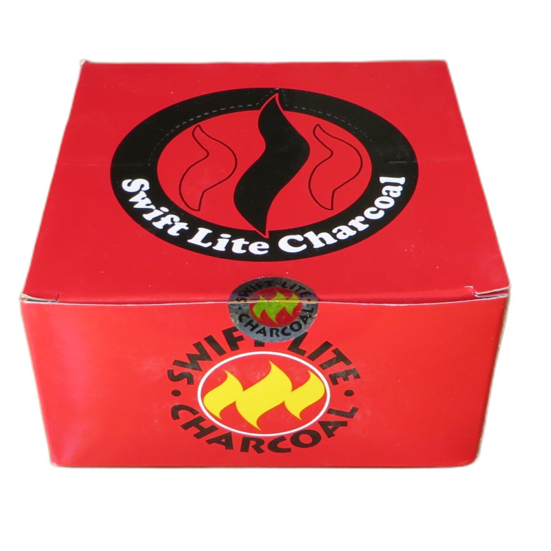 Swift-Lite Charcoal 33MM Red Foil Box 8 Rolls