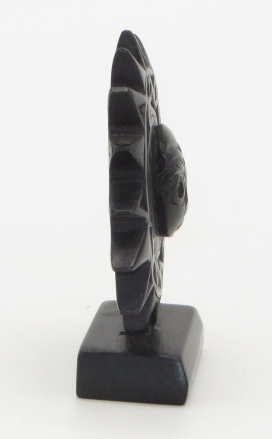 Carved Stone Sun hand crafted Sacred Valley Peru - Shaman Things