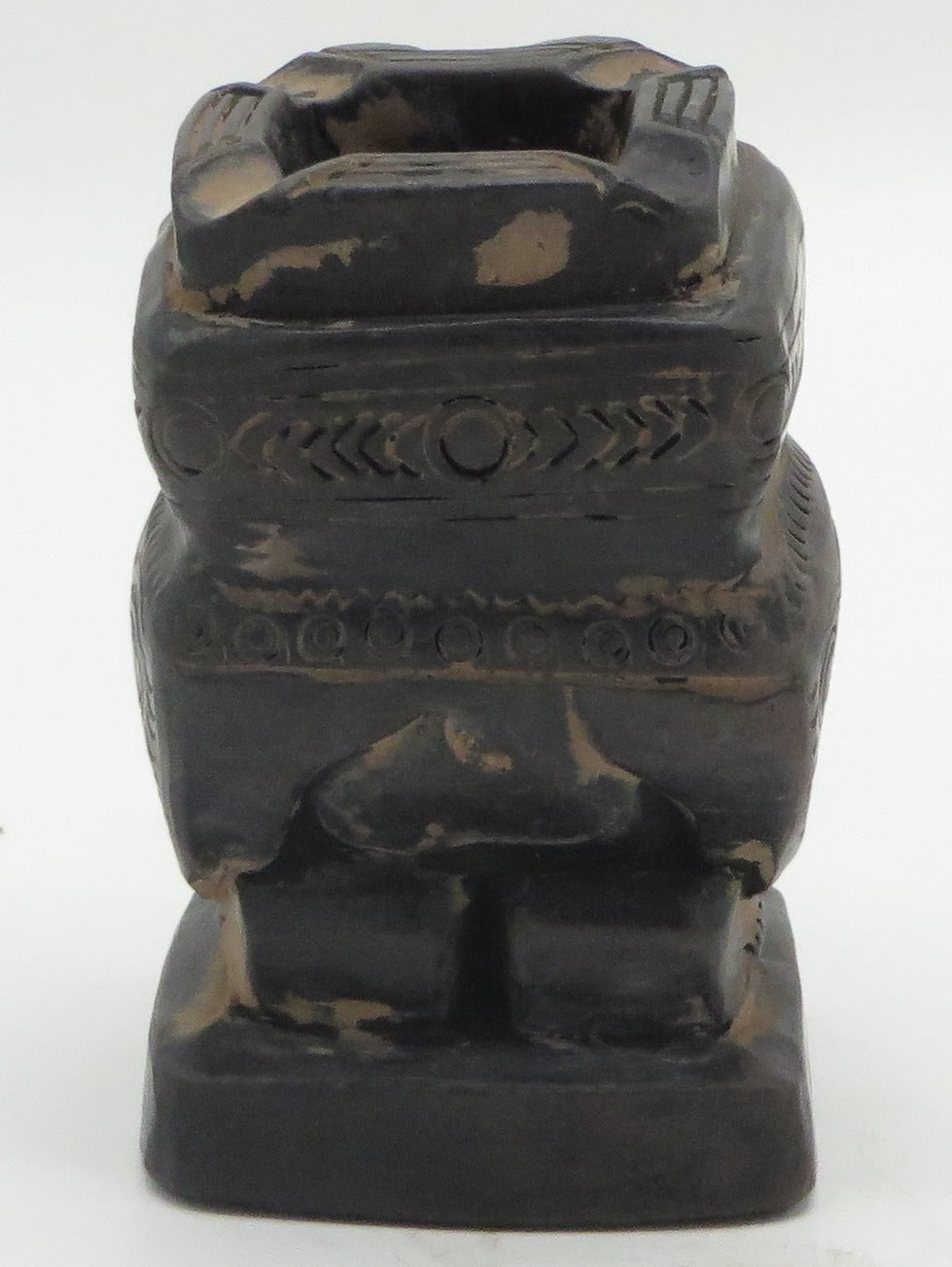 Jaguar Offering Vessel hand crafted Sacred Valley Peru