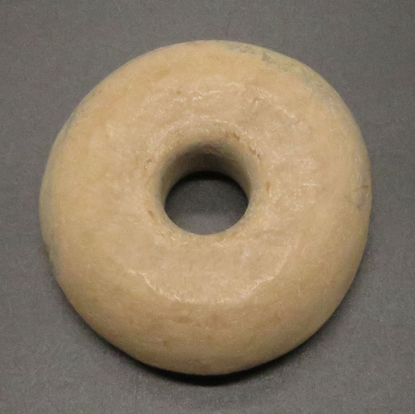 Peruvian Pi Stone Donut Stone hand crafted Sacred Valley P24-8-2