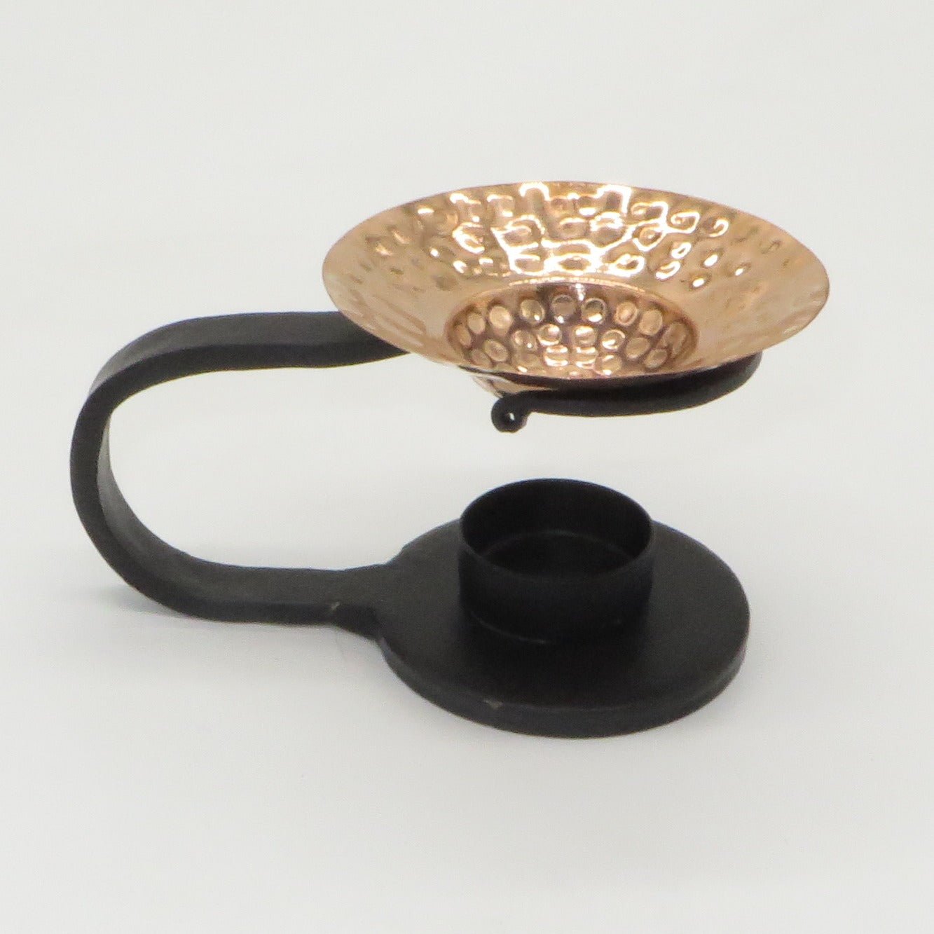 Copper and Wrought Iron Oil Diffuser Aroma Lamp - Shaman Things