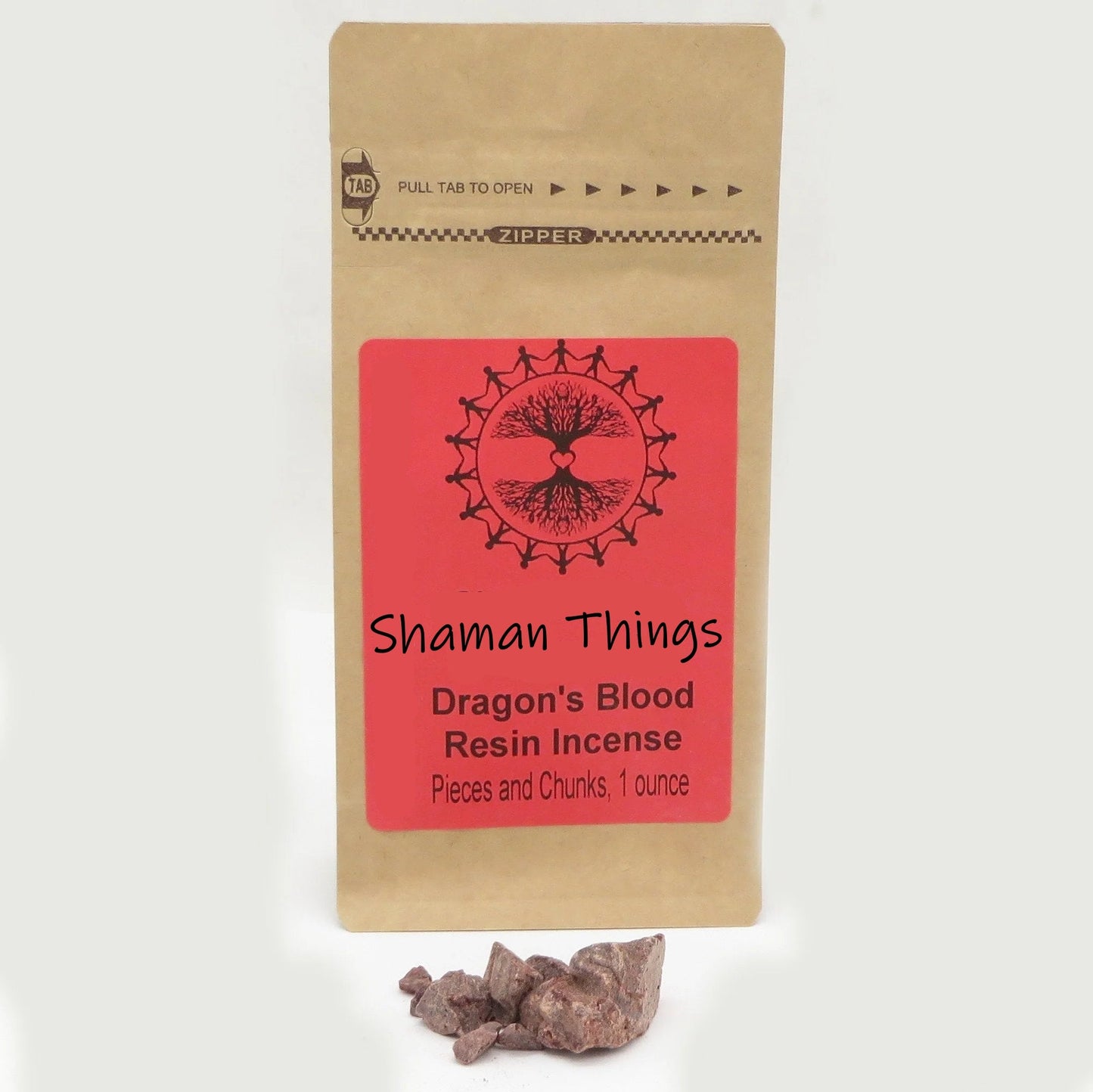 Dragon's Blood Sumatra Resin Incense One Ounce - Shaman Things