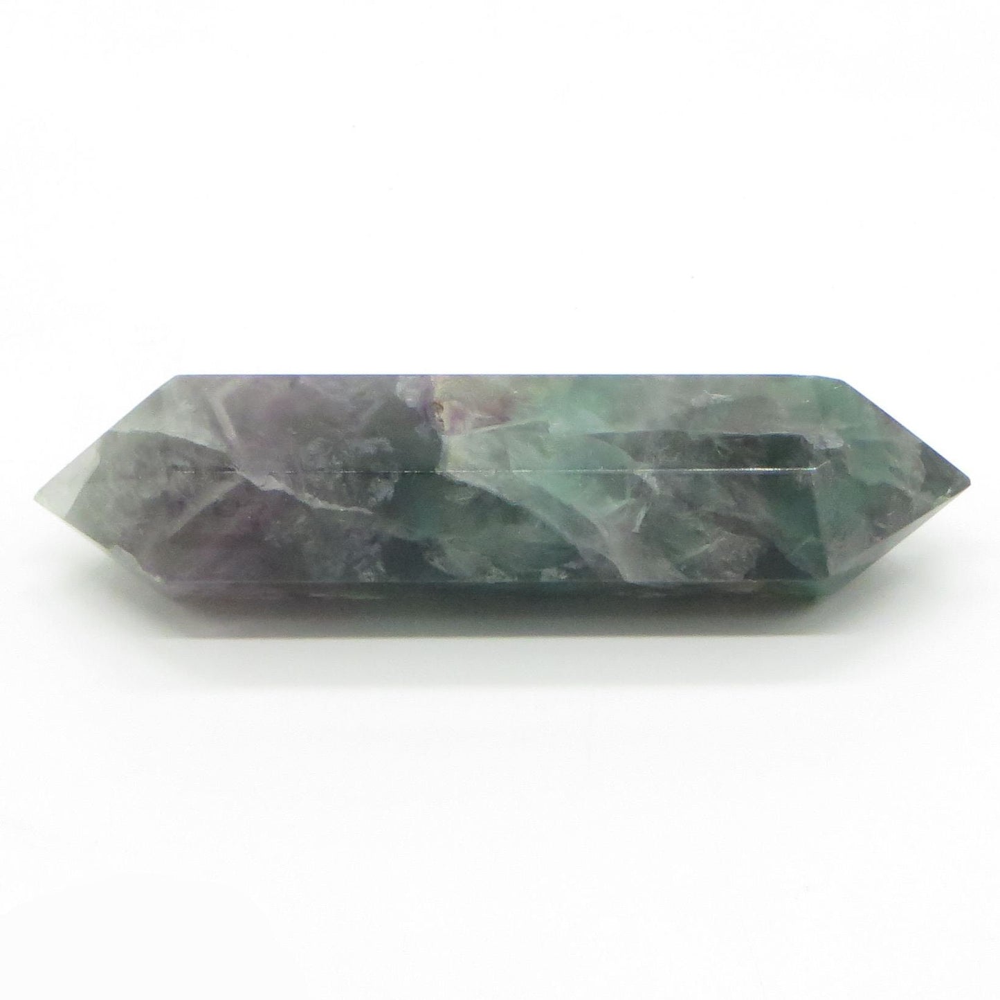 Fluorite Crystal Point Double Terminated 6 Facets 4" Long LWFP104