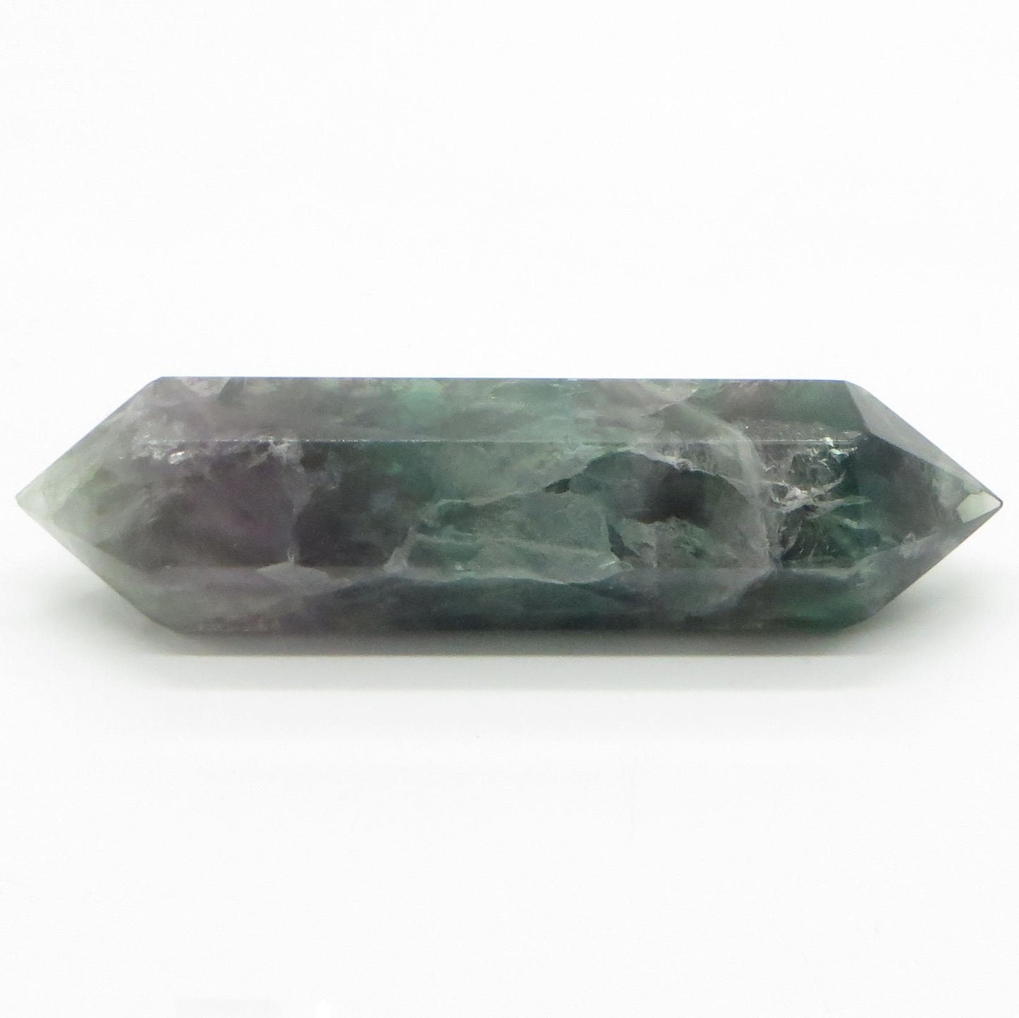 Fluorite Crystal Point Double Terminated 6 Facets 4" Long LWFP104
