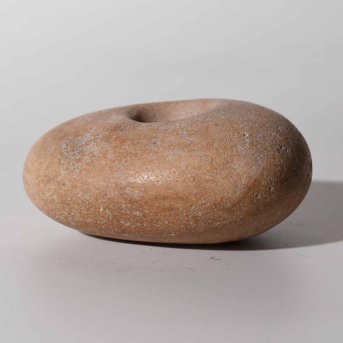 Peruvian Pi Stone Donut Stone hand crafted Sacred Valley P52534