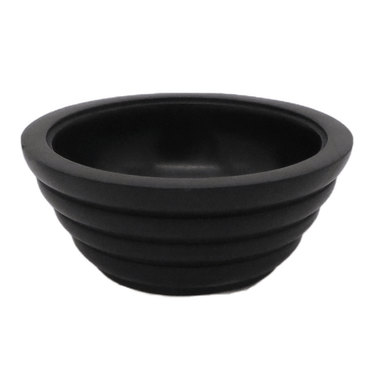 Soapstone Smudge Bowl stepped sides SBR57 - Shaman Things