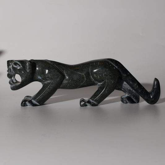 Peruvian Power Animal Stone Carving Jaguar hand carved Sacred Valley S52524