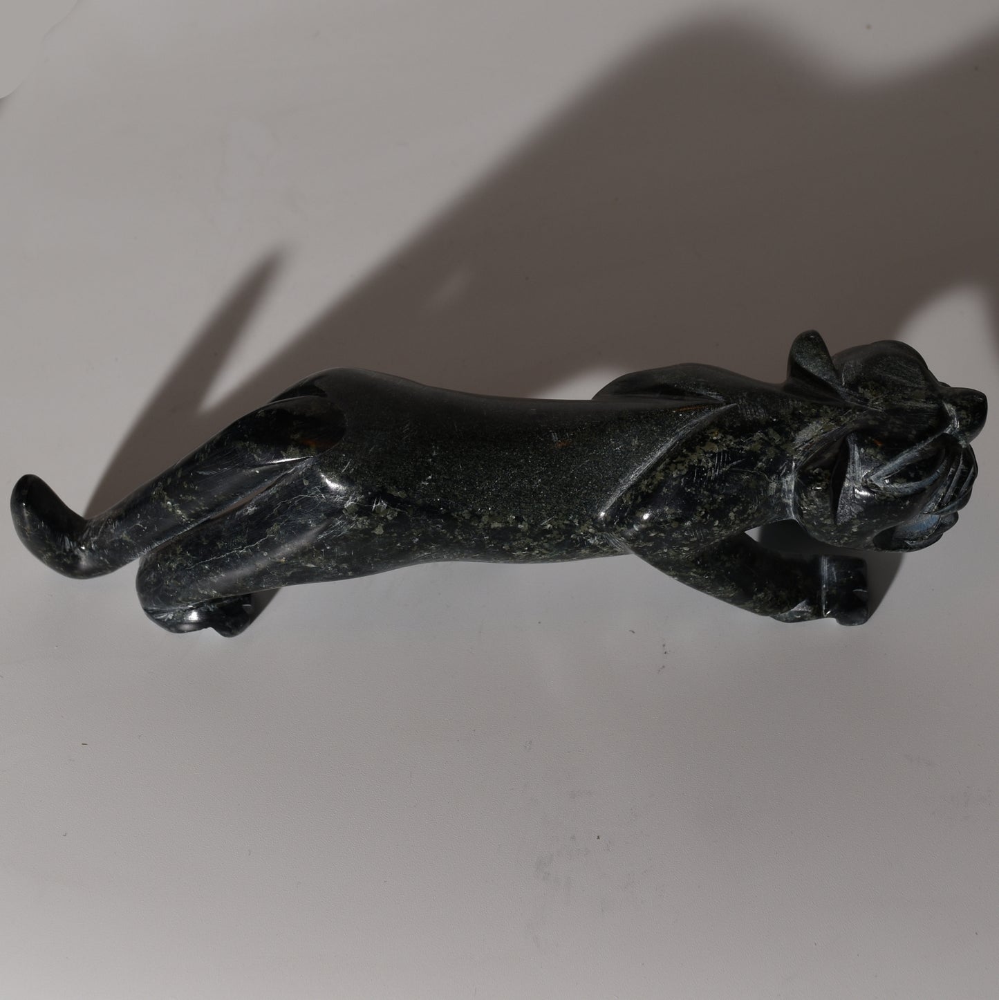 Peruvian Power Animal Stone Carving Jaguar hand carved Sacred Valley S52524