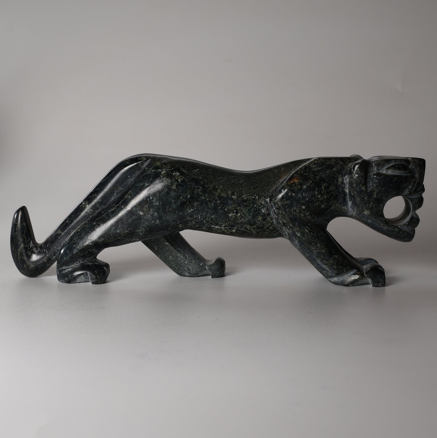 Peruvian Power Animal Stone Carving Jaguar hand carved Sacred Valley S52524