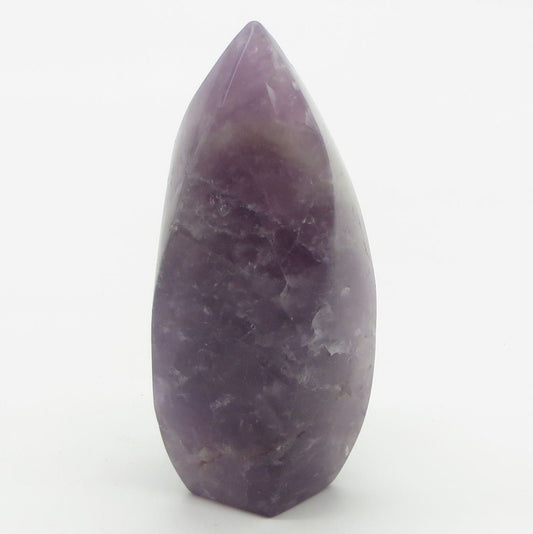 Amethyst Crystal Flame Obelisk Tower 4 1/4" tall 268g LWAF105 - Shaman Things