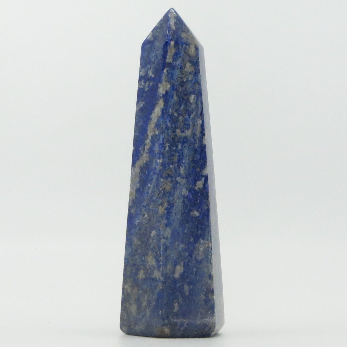 Lapis Lazuli Large Point Obelisk Tower 5 1/4" tall 359g LWOB107