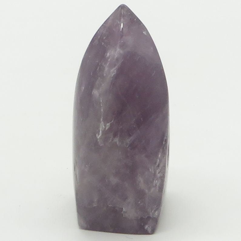 Amethyst Crystal Flame Obelisk Tower 3" tall 157g LWAF101