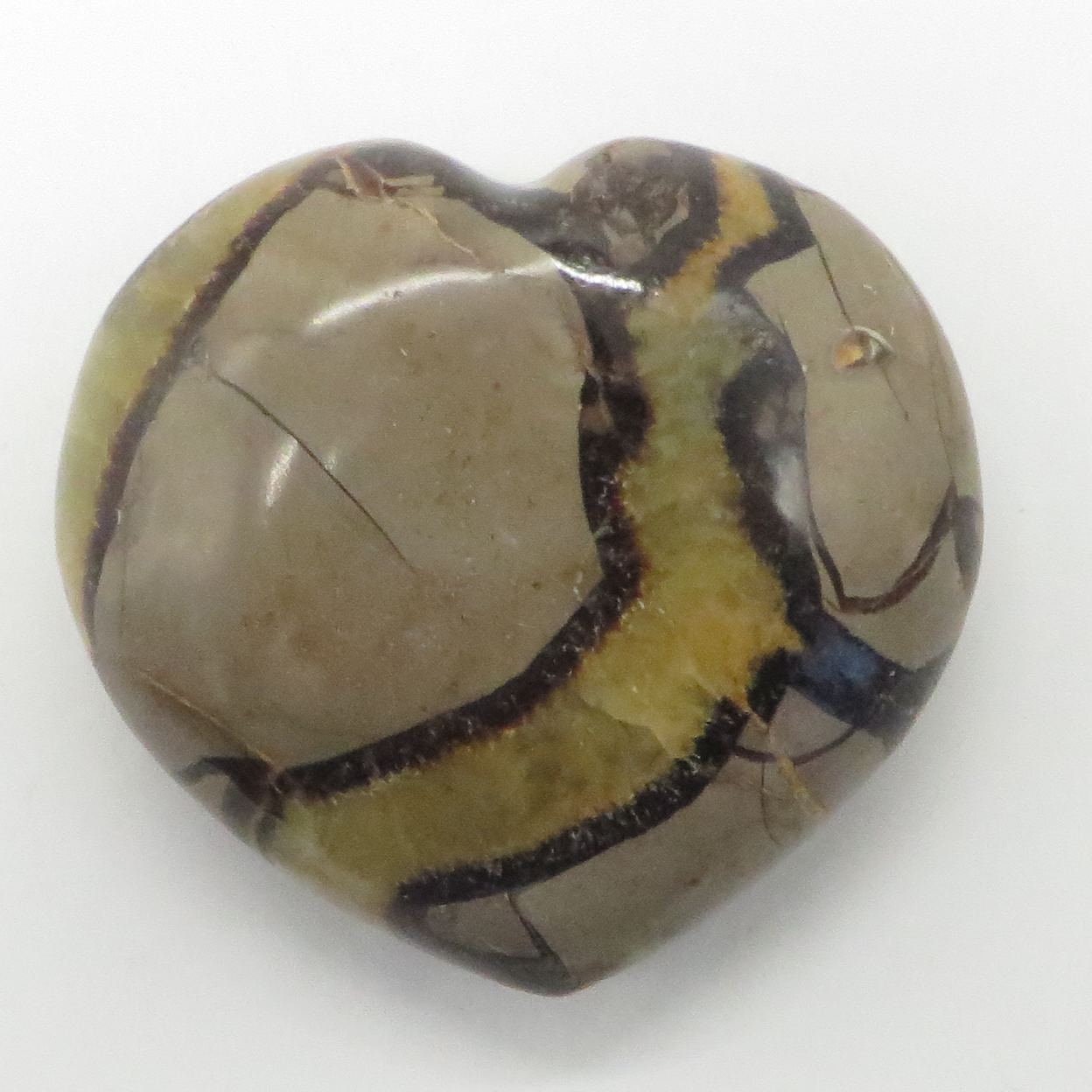 Septarian Jasper Heart 2 1/2" wide 2 1/4" tall LWHSJ101