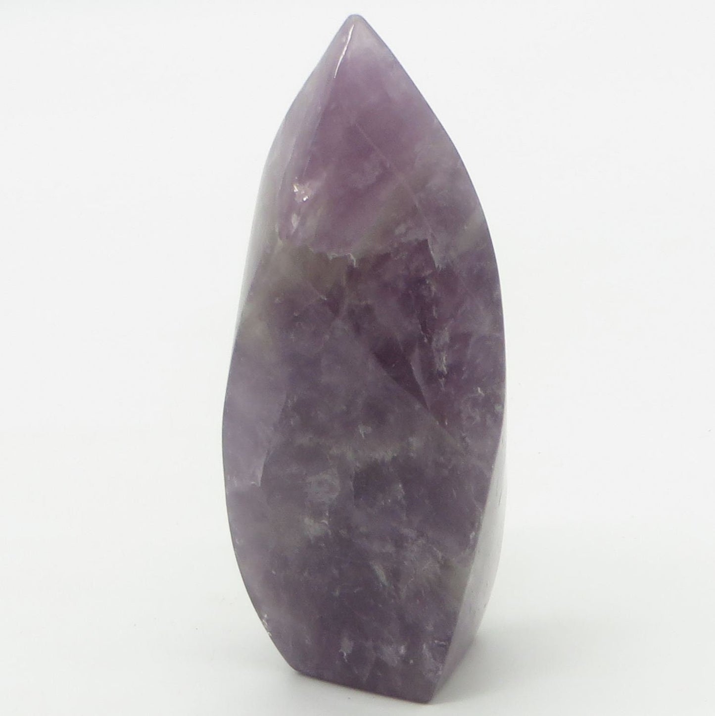 Amethyst Crystal Flame Obelisk Tower 4 1/4" tall 268g LWAF105