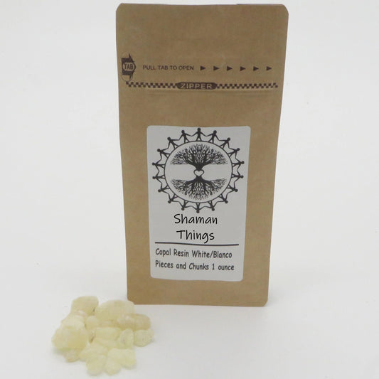 White Copal Resin Incense One Ounce