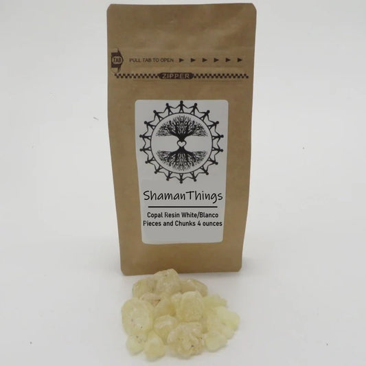White Copal Resin Incense Four Ounces