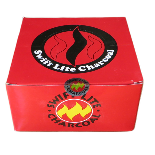 Swift-Lite Charcoal 33MM Red Foil Box 8 Rolls