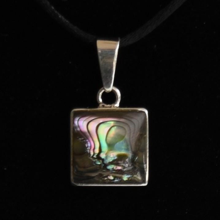 Abalone Pendant Peru 950 Silver Sacred Valley PJVB14 - Shaman Things