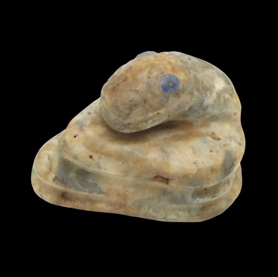 Agate Snake hand carved Sacred Valley Peru - Shaman Things