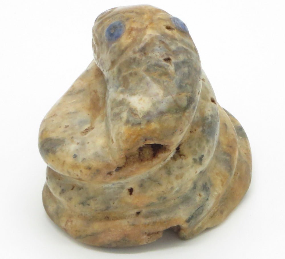 Agate Snake hand carved Sacred Valley Peru - Shaman Things