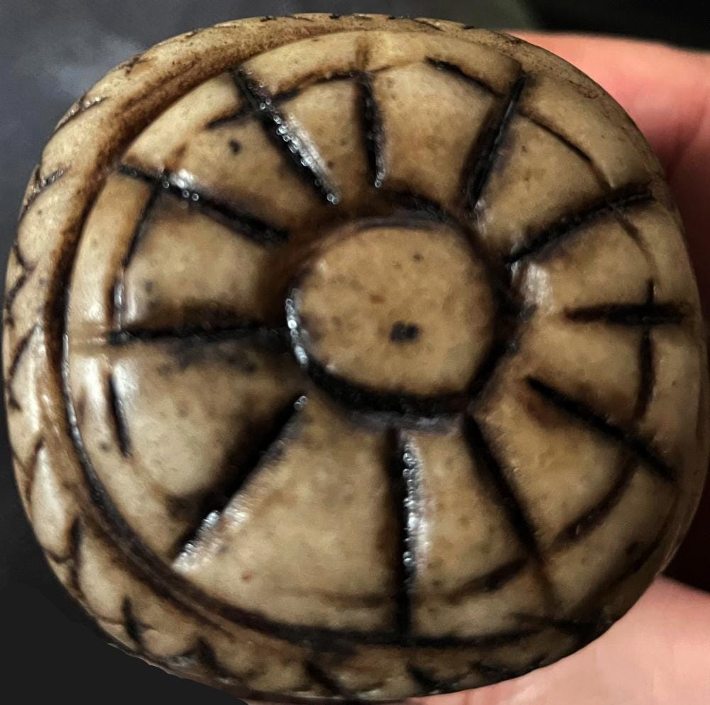 Alabaster Carving Corn Offering with Snake Caliza stone hand carved Sacred Valley Peru S52510 - Shaman Things