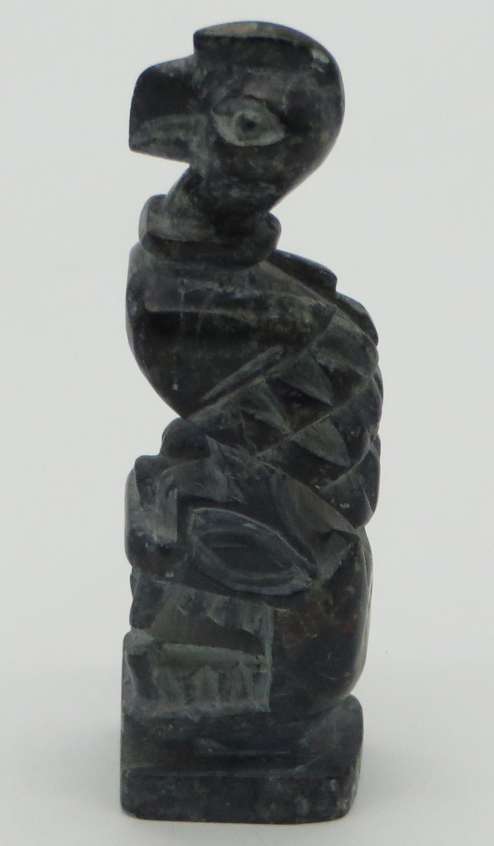 Carved Serpentine Machu Picchu Stone Jaguar Condor hand crafted Sacred Valley Peru - Shaman Things