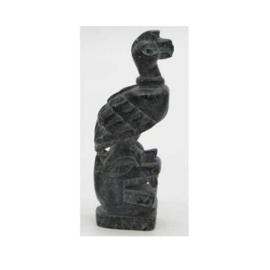 Carved Serpentine Machu Picchu Stone Jaguar Condor hand crafted Sacred Valley Peru