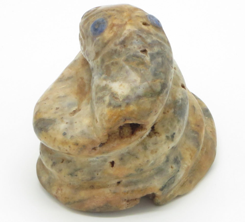 Agate Snake hand carved Sacred Valley Peru