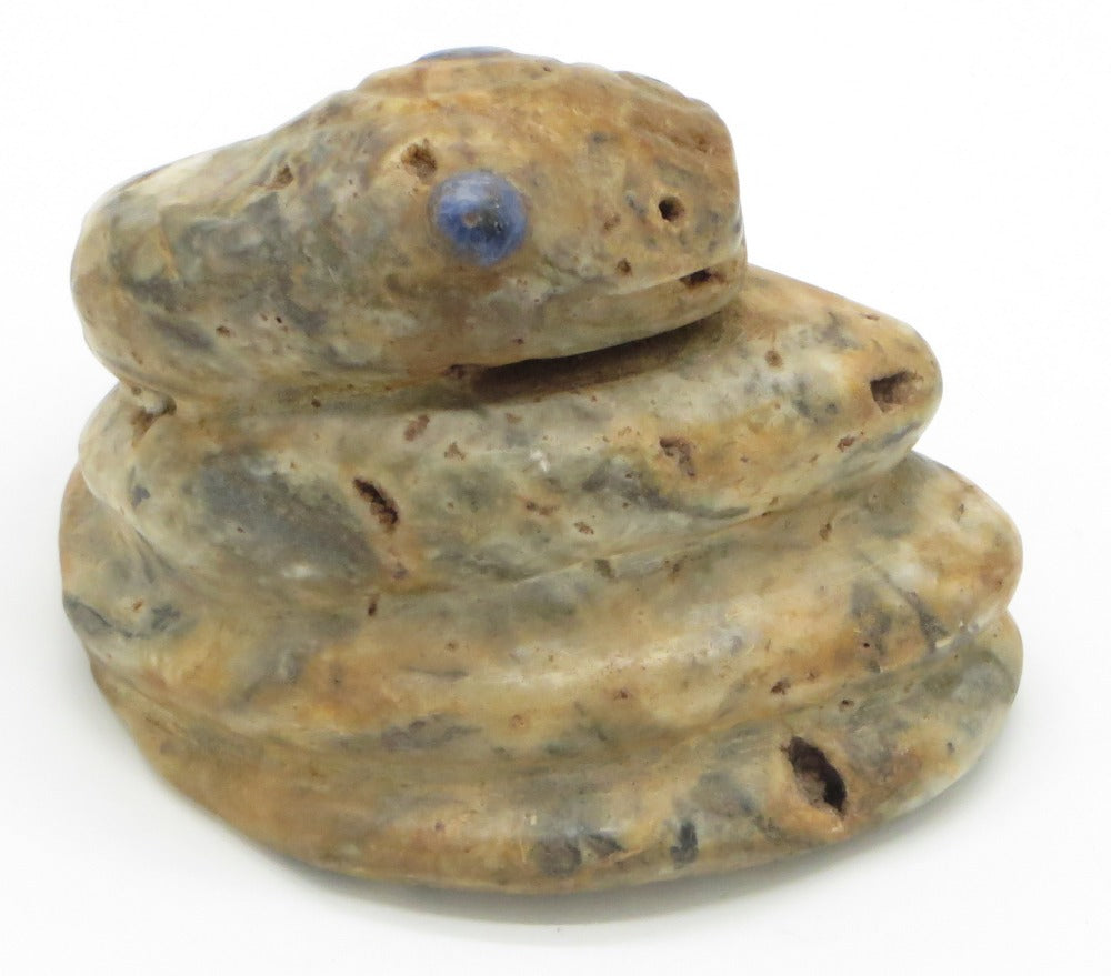 Agate Snake hand carved Sacred Valley Peru