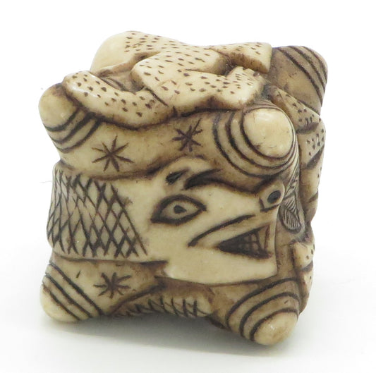 Large Alabaster Caliza Stone Chumpi Stone carving Condor Jaguar Snake hand crafted Sacred Valley Peru