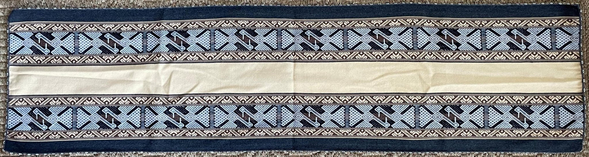 Chinchero Hand Woven Cloth Table Runner Hummingbird Pattern Sacred Valley Peru 16 x 60 TR2 - Shaman Things