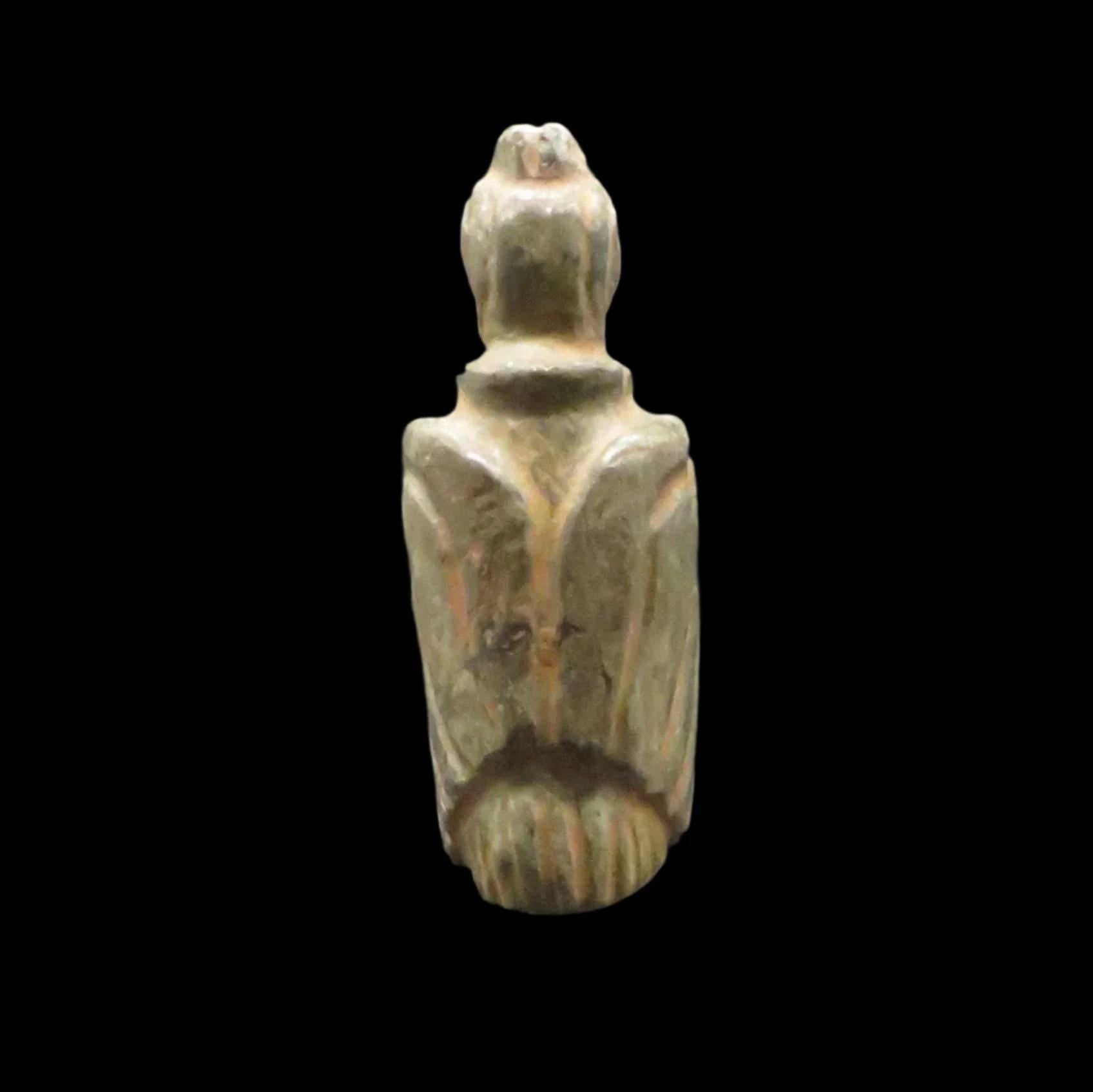 Condor Power Animal stone carving with inlay hand crafted Sacred Valley Peru P2414 - Shaman Things