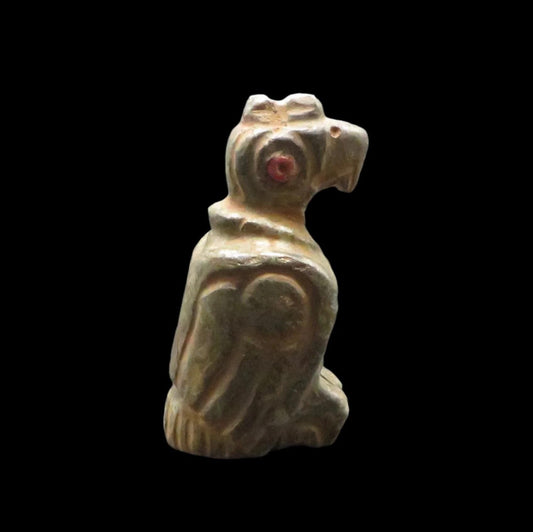 Condor Power Animal stone carving with inlay hand crafted Sacred Valley Peru P2414 - Shaman Things