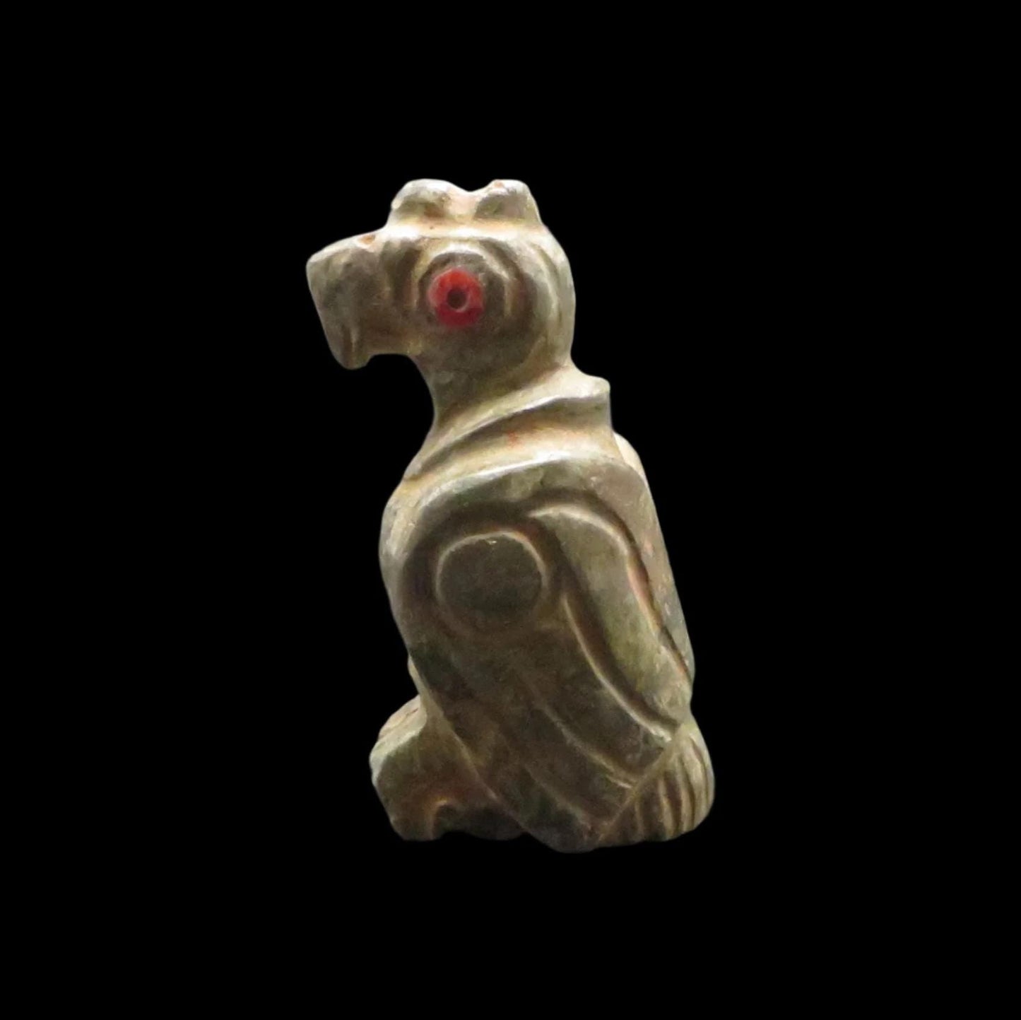 Condor Power Animal stone carving with inlay hand crafted Sacred Valley Peru P2414 - Shaman Things