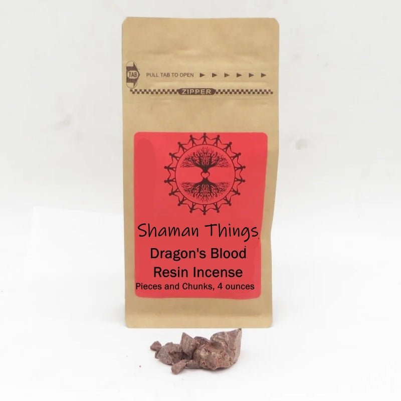 Dragon's Blood Sumatra Resin Incense Four Ounces - Shaman Things