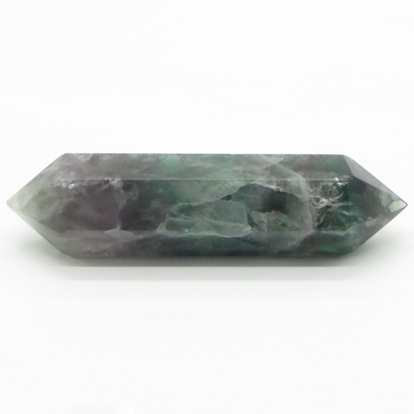 Fluorite Crystal Point Double Terminated 6 Facets 4" Long LWFP104 - Shaman Things