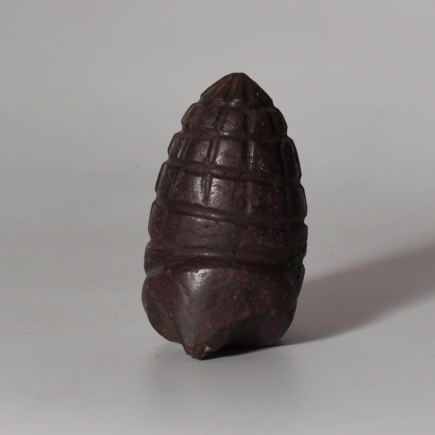 Hiwaya Stone Ear of Corn Illa Carving hand crafted Sacred Valley Peru S52521 - Shaman Things