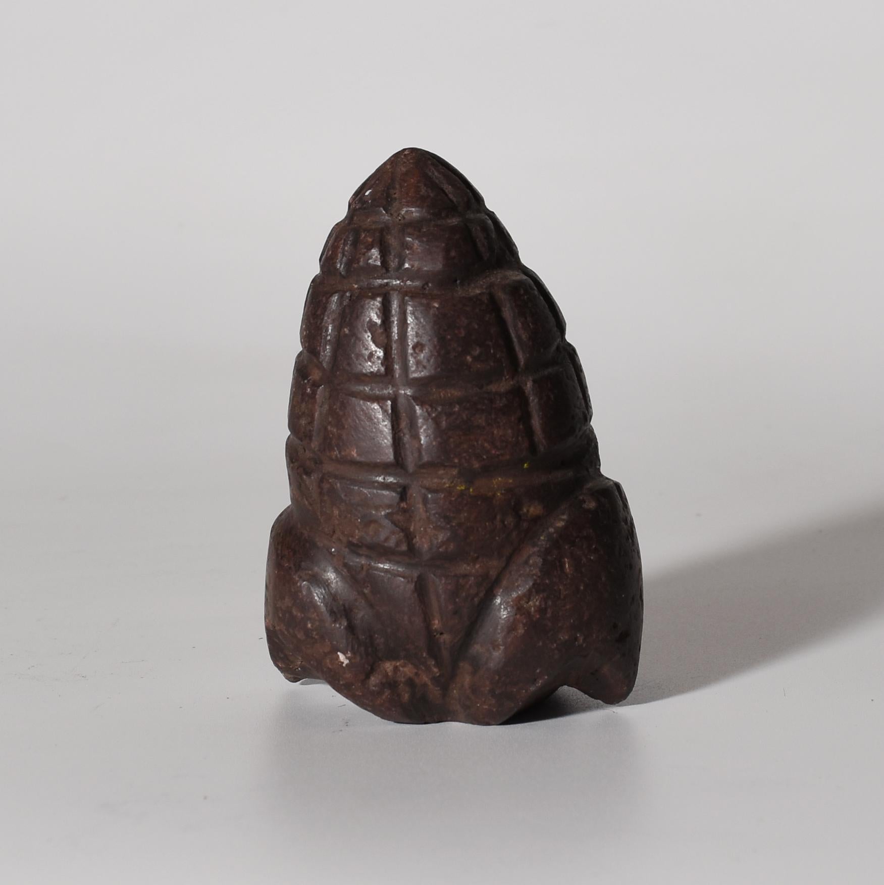 Hiwaya Stone Ear of Corn Illa Carving hand crafted Sacred Valley Peru S52521 - Shaman Things