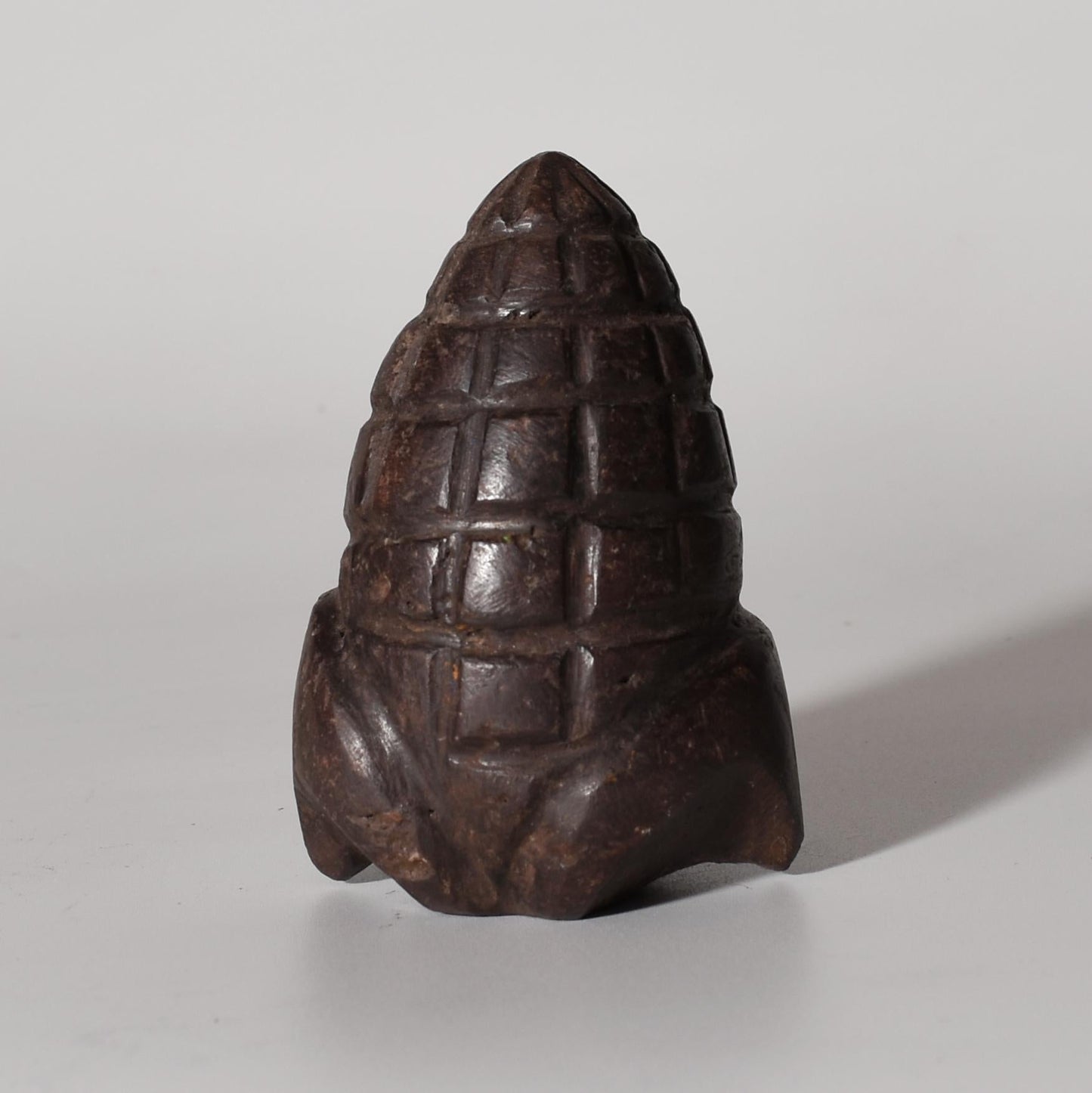 Hiwaya Stone Ear of Corn Illa Carving hand crafted Sacred Valley Peru S52521 - Shaman Things