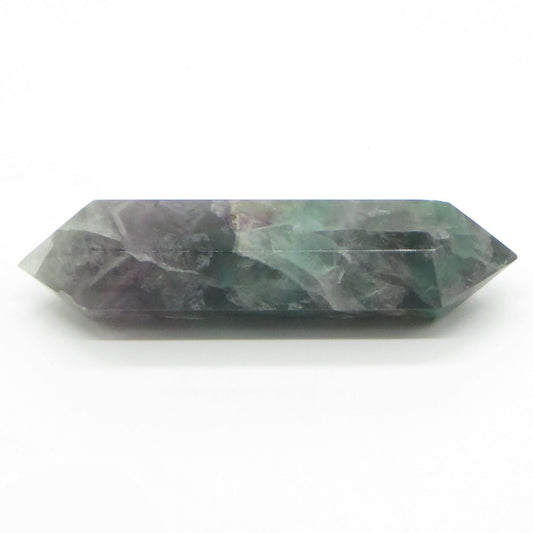 Fluorite Crystal Point Double Terminated 6 Facets 4" Long LWFP104