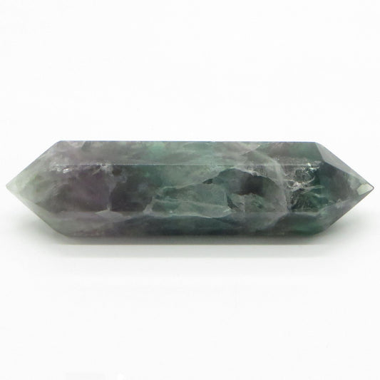 Fluorite Crystal Point Double Terminated 6 Facets 4" Long LWFP104