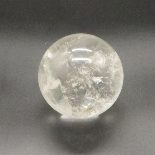 Clear Quartz Crystal Sphere 2 1/4" Diameter Sacred Valley Peru