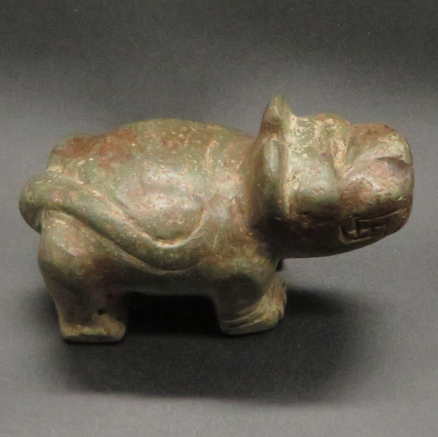 Peruvian Power Animal Stone Carving Jaguar hand carved Sacred Valley P24-9