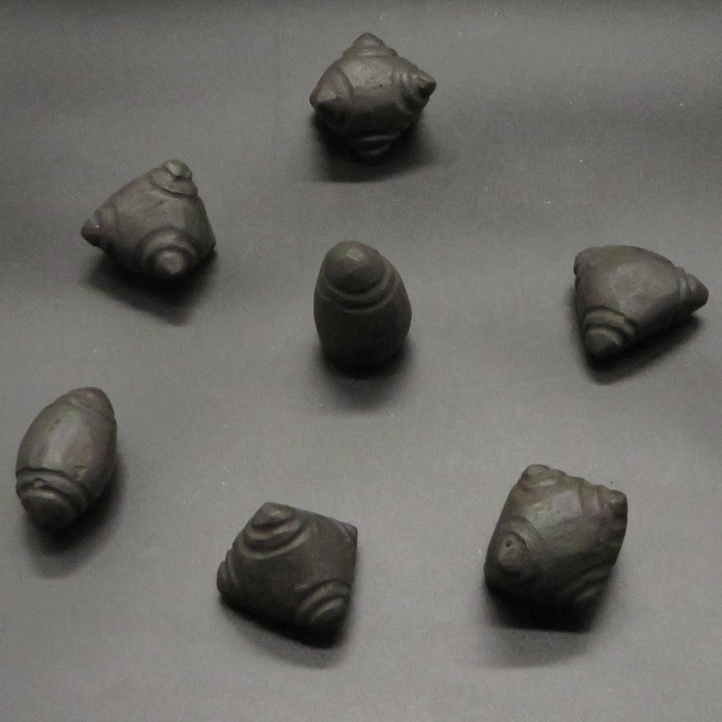 Peruvian Chumpi Khuya Apu Stones Set of 7 Jiwaya Meteorite Stone hand crafted Sacred Valley CS2407