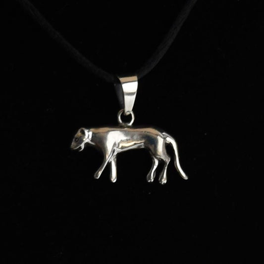 Jaguar Pendant Peru 950 Silver Sacred Valley PJVB26