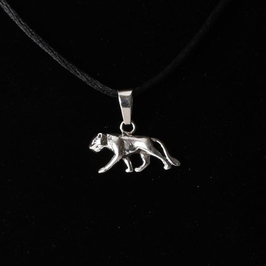 Jaguar Pendant Peru 950 Silver Sacred Valley P52536