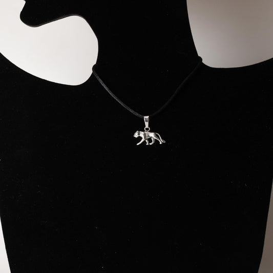 Jaguar Pendant Peru 950 Silver Sacred Valley P52536