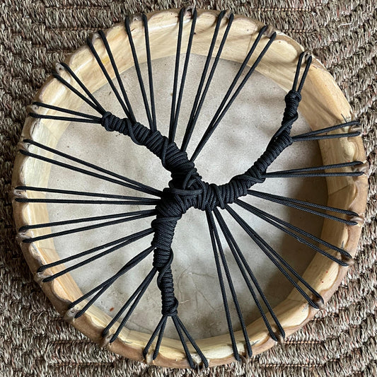 Shaman Drum Hand Made and Hand Painted Hummingbird Made in Sacred Valley Peru D52508