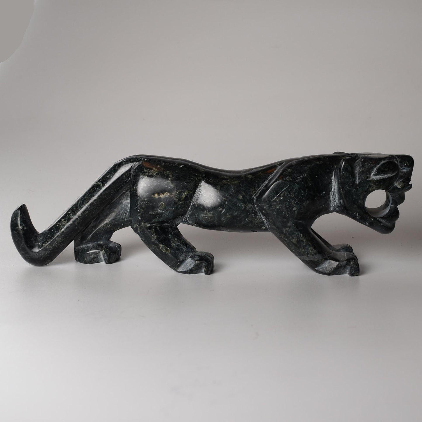 Peruvian Power Animal Stone Carving Jaguar hand carved Sacred Valley S52522