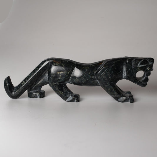 Peruvian Power Animal Stone Carving Jaguar hand carved Sacred Valley S52522